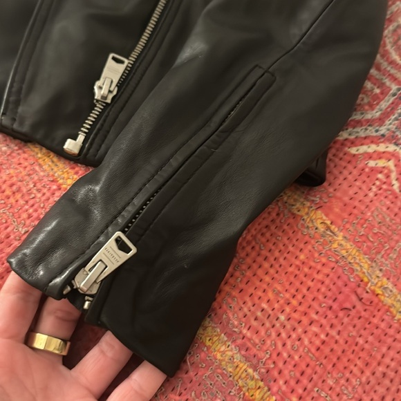 All Saints Dalby Leather Jacket - Picture 7 of 11